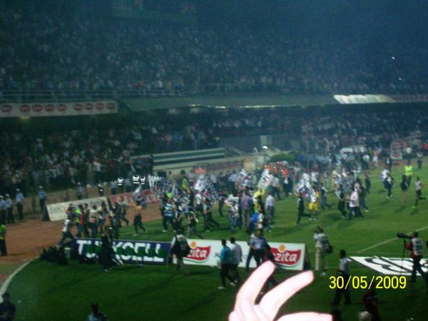 Ve ite ampiyonuz....